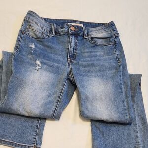 SO Women's Blue Boot Cut Jeans